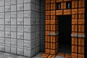 Redstone Doors in Minecraft