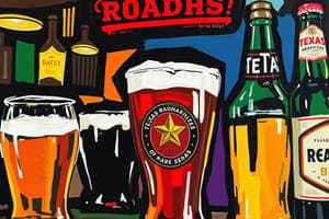 Texas Roadhouse Beverages Quiz