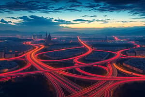 Red de Carreteras en la Comunidad de Madrid