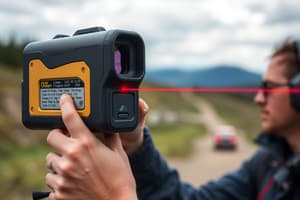 Laser Range Finder Overview and Safety