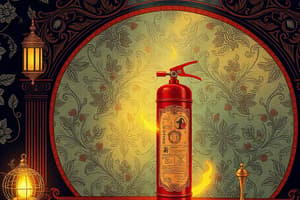 Halon Fire Extinguisher Operation Guide