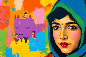 Malala's Childhood and Cultural Lessons