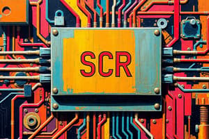 Thyristors and SCRs