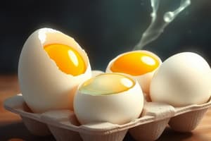 Egg Composition and Nutritional Value