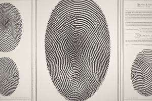 Fingerprint Patterns Overview