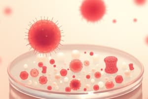 Microbiology - Standard Plate Count Quiz