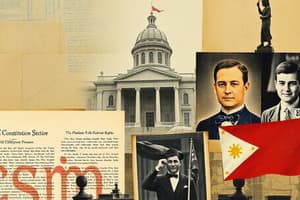 The Philippine Constitution Overview