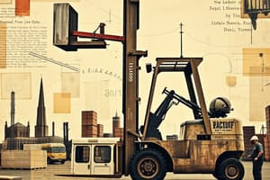 Forklift Certification Test Flashcards