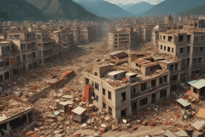 2008 Sichuan Earthquake Overview Quiz