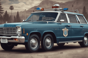 State Patrol Radio Brevity Codes Quiz