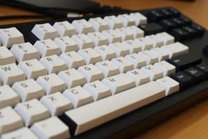 Computer Keyboard Quiz