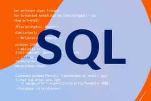 Lecture 5: Advanced SQL Queries and Triggers