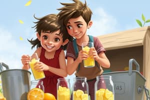 Lemonade Stand Business Strategies - Chapters 5 & 6