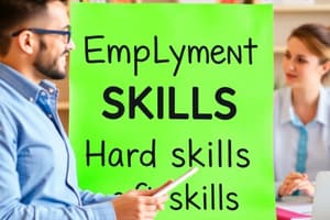 Employment Skills Overview