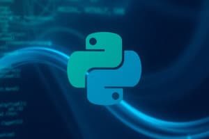 Introduction to Python Programming