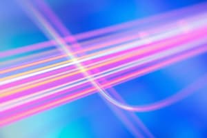 Optical Fiber Sensors Quiz