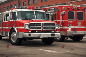 Hoffman Estates Fire Department Apparatus Exhaust Regeneration