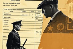 Fundamentos del Atestado Policial: Leyes Clave