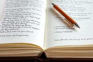 Effective Study Notes Formatting