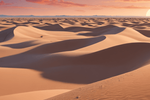 Understanding Erosion in Deserts