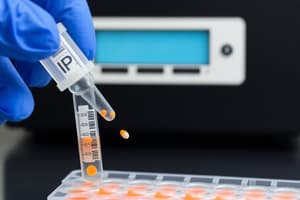 Salmonella PCR Assay Overview