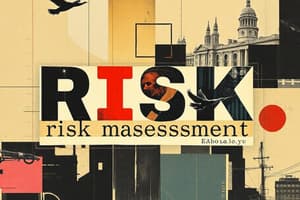 Business Risk Terminology Quiz