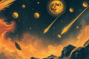 Asteroids, Comets, Units & Planets