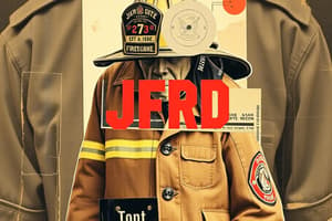 SOP 217 JFRD Uniform Flashcards