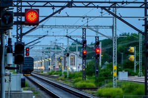 Signalling & Telecommunication Installations Quiz