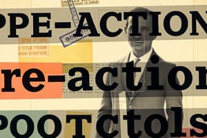 Pre-Action Protocols for Legal Claims