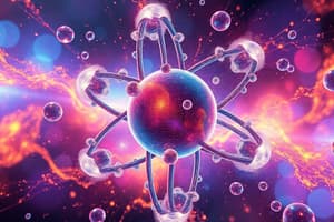 Chimie: Atomes et particules élémentaires