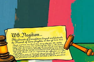 US Constitution Amendments Quiz