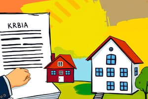 Real Estate Contracts Flashcards