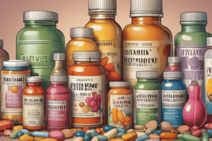 Vitamins as Medicines