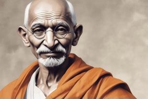 Mahatma Gandhi's Life and Achievements