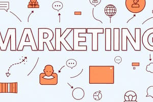 Marketing Definitions and Concepts