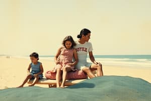 Family at the Beach