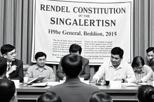 The Rendel Constitution and 1955 Elections