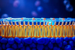 Cell Biology: Cell Membrane Functions