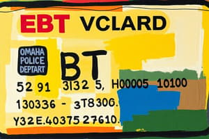 Nebraska EBT Card Violations