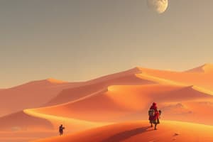 Life in Deserts: The Sahara Experience