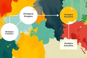 Estrategias y Control: Etapas del Proceso