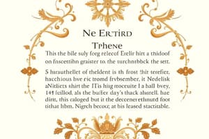 The Nicene Creed Overview