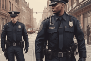 Evidence-Based Policing and Crime Reduction