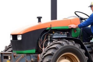 Funcionamiento del Tractor Kubota