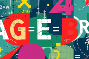 Holt McDougal Pre-Algebra Key Terms 8.1-8.5