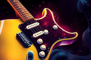 Fender Stratocaster Electric Guitar Quiz