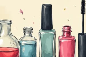 Cosmetics: Semisolids, Mascaras & Nail Lacquers