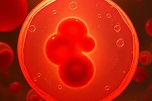 Erythrocyte Morphology and Hemoglobin