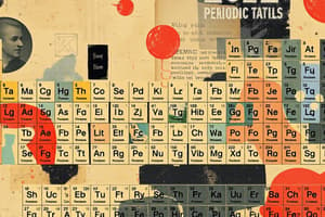 Chemistry Elements and Properties Quiz